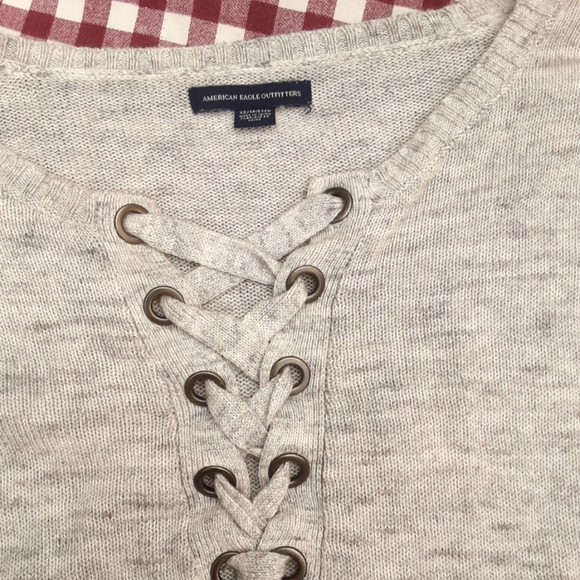 🍀3/15 American Eagle Outfitters Woman's sweater size XS - Picture 5 of 7